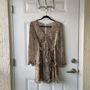 Cheetah Print Dress